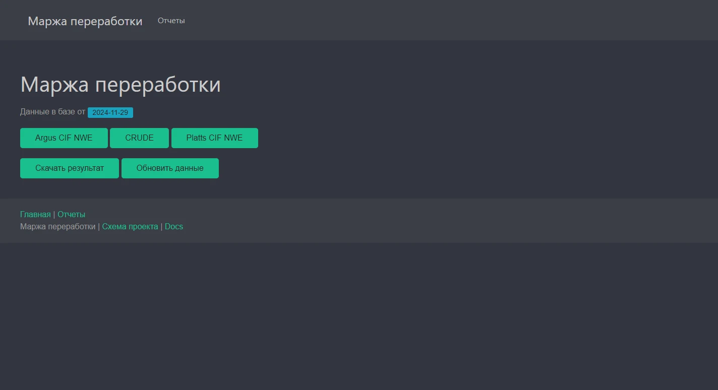 Маржа переработки